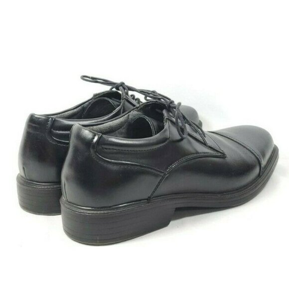 Giorgio Brutini Cap Toe Oxfords Men's Sz 9 Black Leather Uppers - Picture 6 of 7
